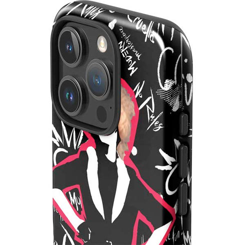 Disney Cruella (2021) Animated Pattern iPhone 16 Pro Impact Case